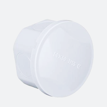 CE ROHS NK-RT 50*50 ABS Plastic White Round Type Waterproof IP55 Junction Box Electrical
