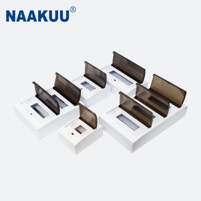 Custom NK-MS 8Way IP50 Waterproof Box ABS Project Case Outdoor Electrical Distribution Cabinet