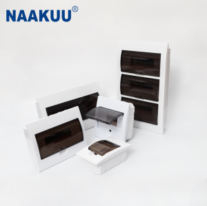 NAAKUU MF Series 36Way IP50 Waterproof Plastic ABS PC Project Din Rail Distribution Box