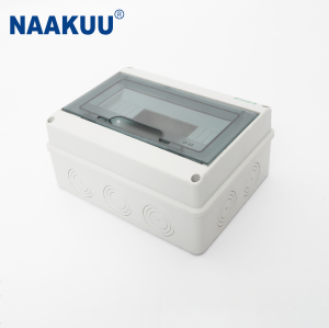 NAAKUU NK-HT 24Way IP65 Waterproof Dustpoof Outdoor Surface Flush Type MCB Junction Distribution box