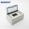 NAAKUU NK-HT 24Way IP65 étanche à la poussière Surface extérieure Type affleurant boîte de Distribution de jonction MCB