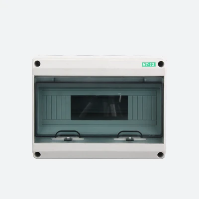 NAAKUU HT Series 12Ways Project Пластиковый IP65 Водонепроницаемая пылезащитная распределительная коробка с MCB
