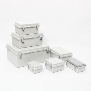 ND-BG IP65 Plastic Power Junction Box IP65 Waterproof With Stainless Steel Buckle