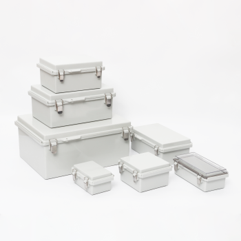 ND-BG IP65 Plastic Power Junction Box IP65 Waterproof With Stainless Steel Buckle