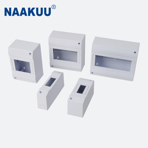 NK-S 4Way IP30 Waterproof ABS Project Case Electronic Distribution Box Wall Mount