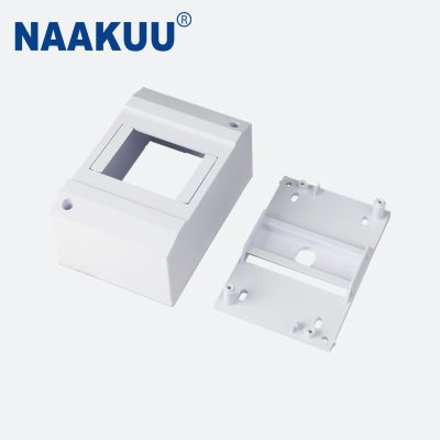 NK-S 4Way IP30 Waterproof ABS Project Case Electronic Distribution Box Wall Mount