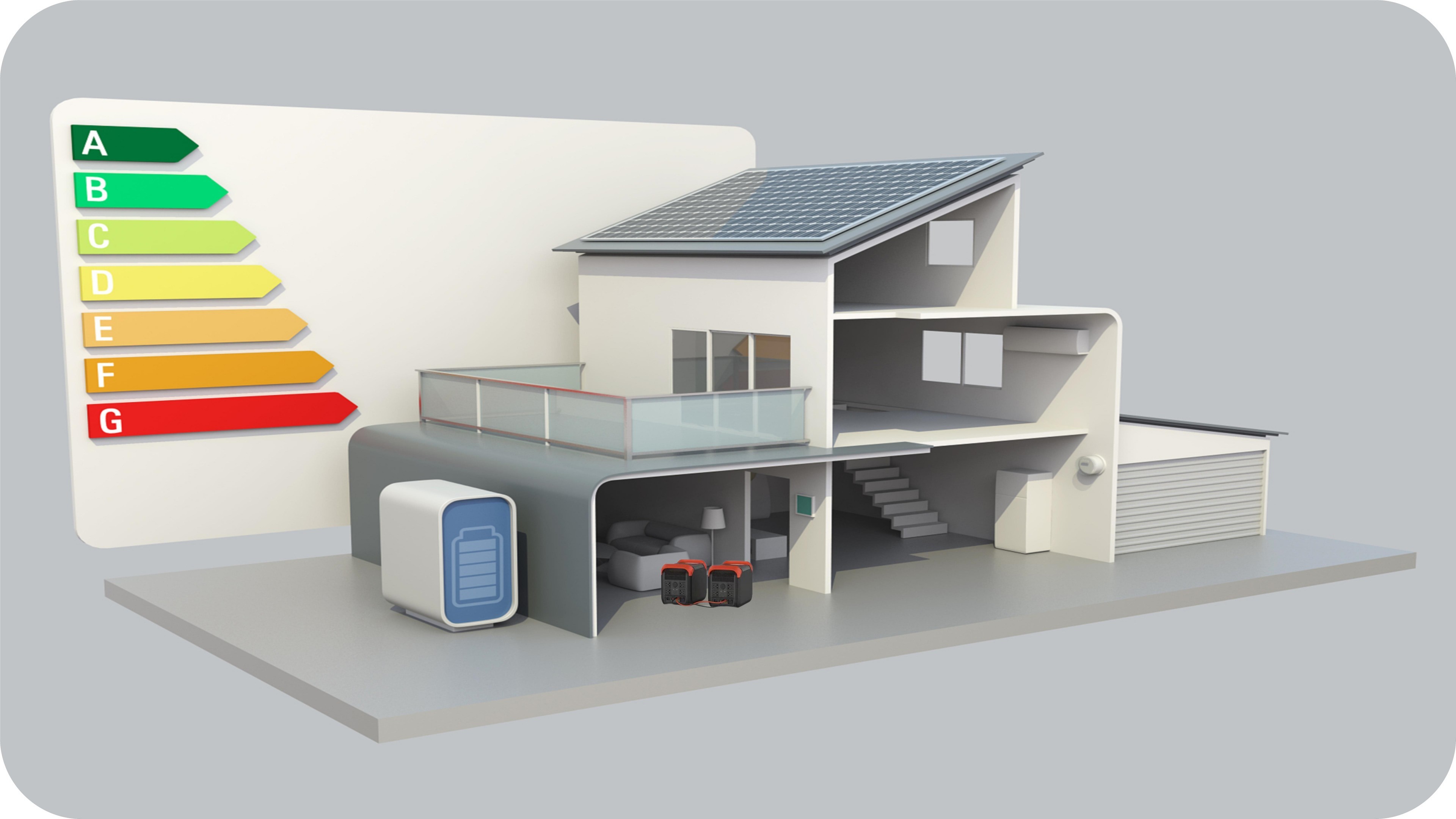 E-lary 48V 100Ah Battery Backup For Home Application Scenario 2