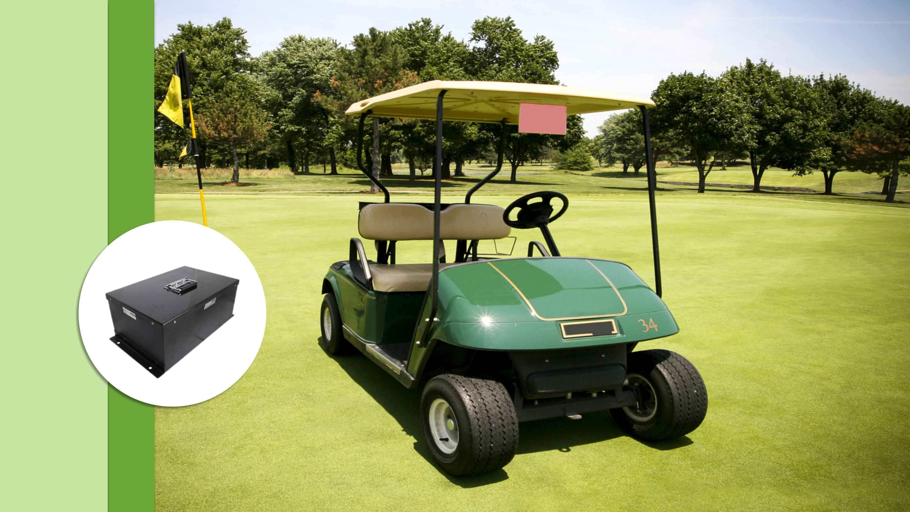 Why We choose E-lary 48V 100Ah  Golf Cart Lithium Battery