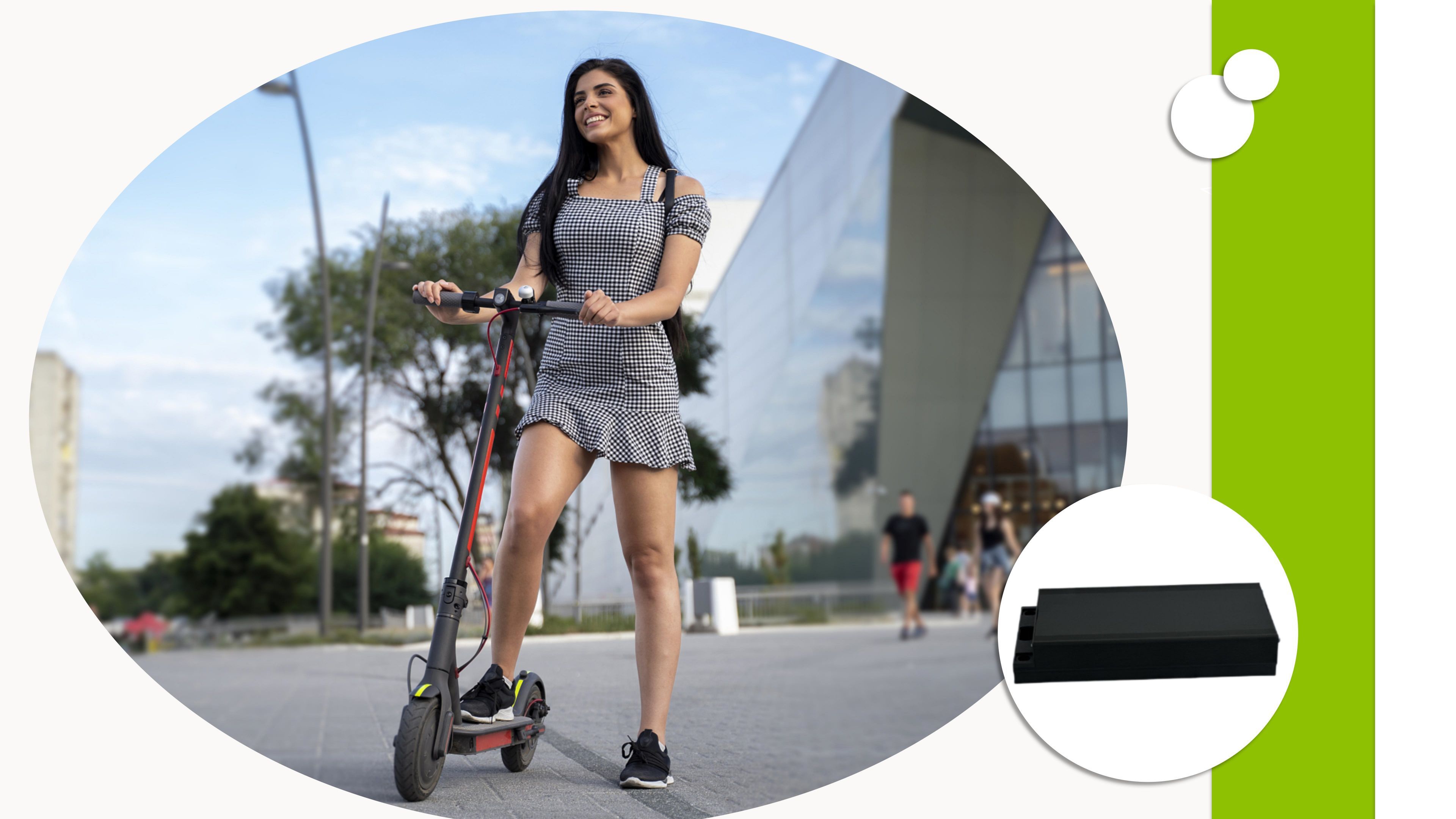 E-lary Super Electric Scooter Lithium Battery 3