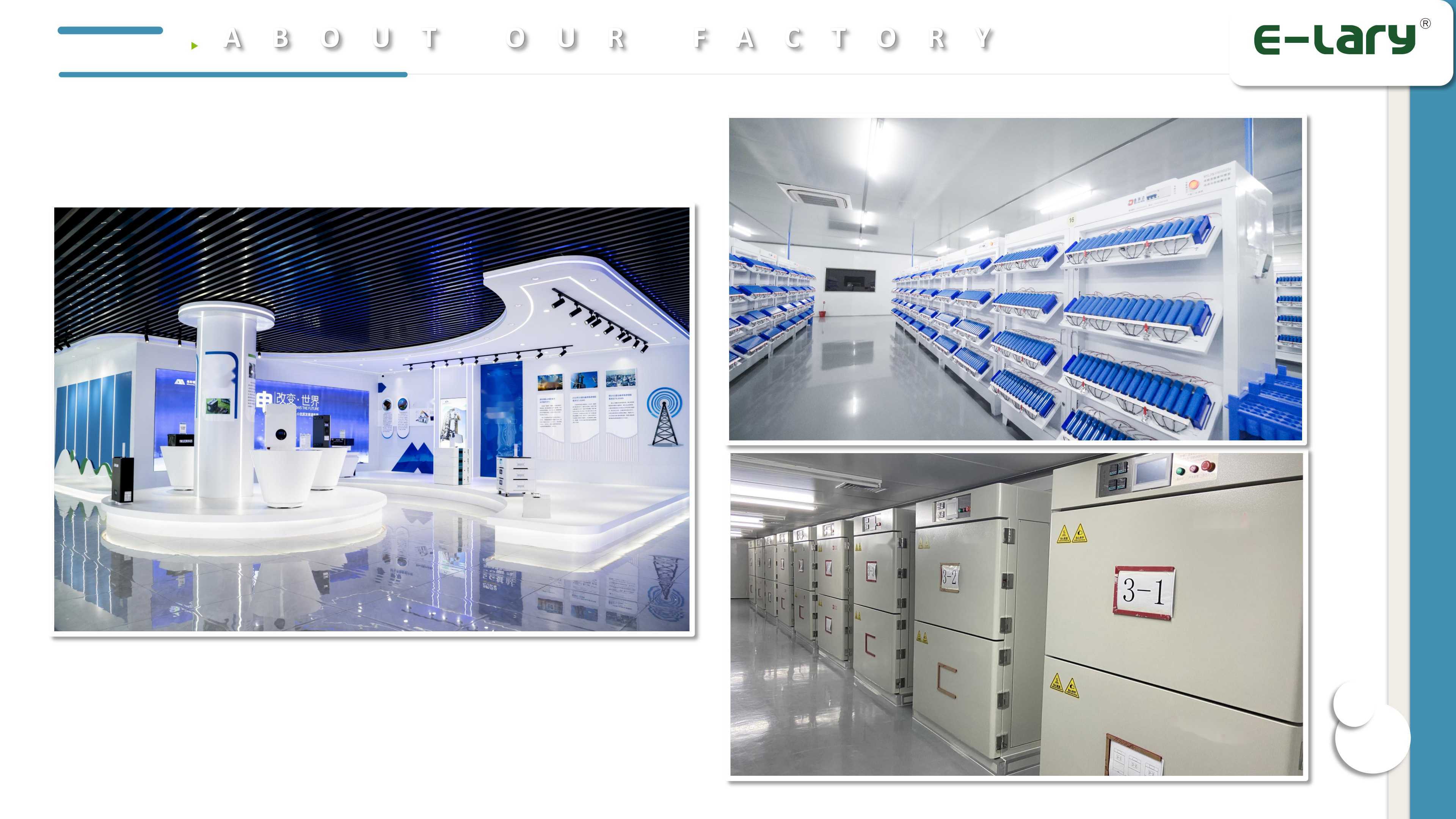 E-lary Sodium Ion Battery Cells Application Scenario