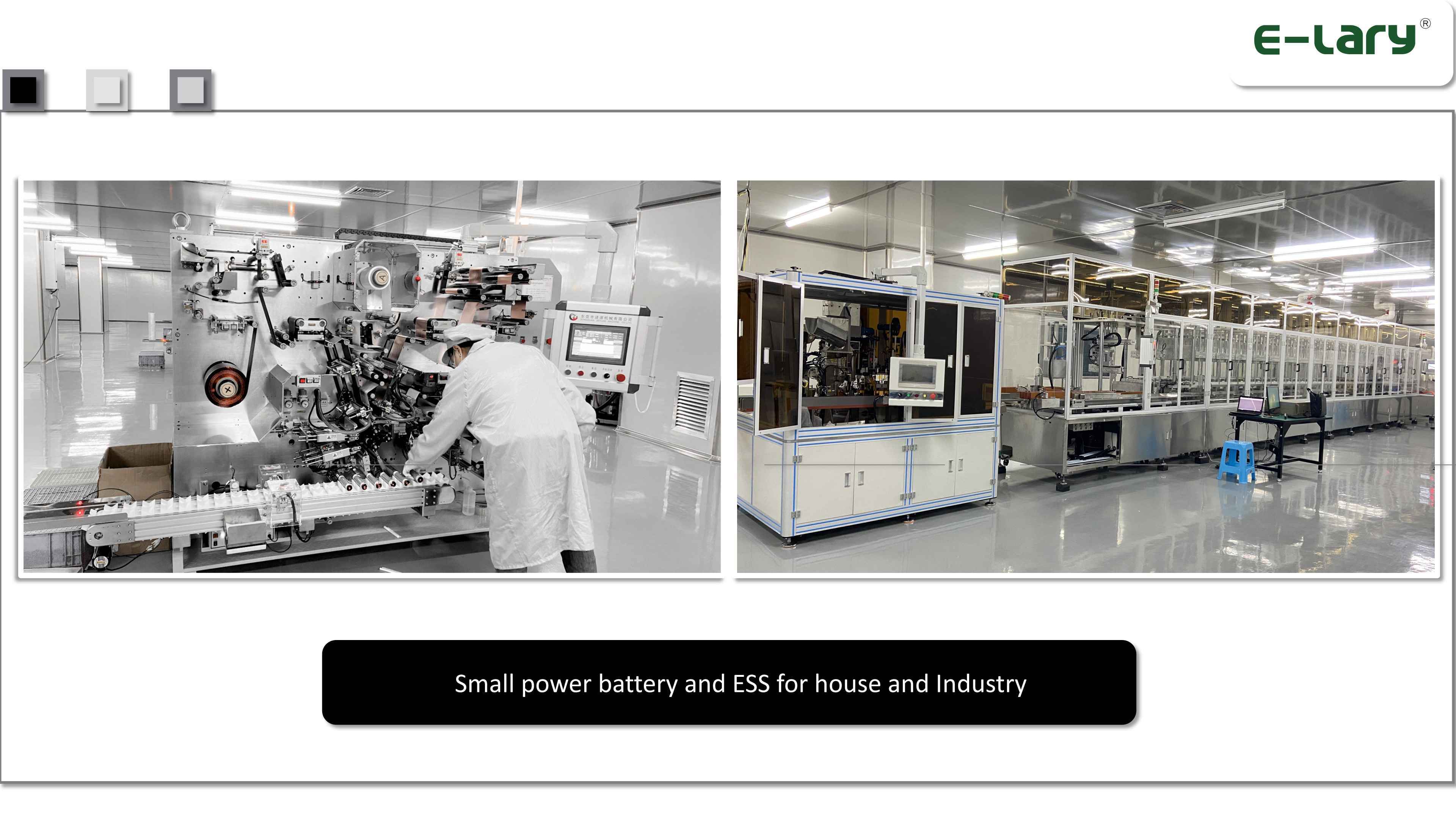 Perfil de la empresa E-lary de baterías de sodio para vehículos eléctricos