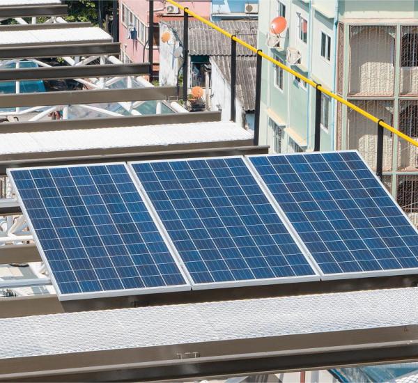 Solarpanel-Unterstützungslösung für den Solargenerator im ganzen Haus