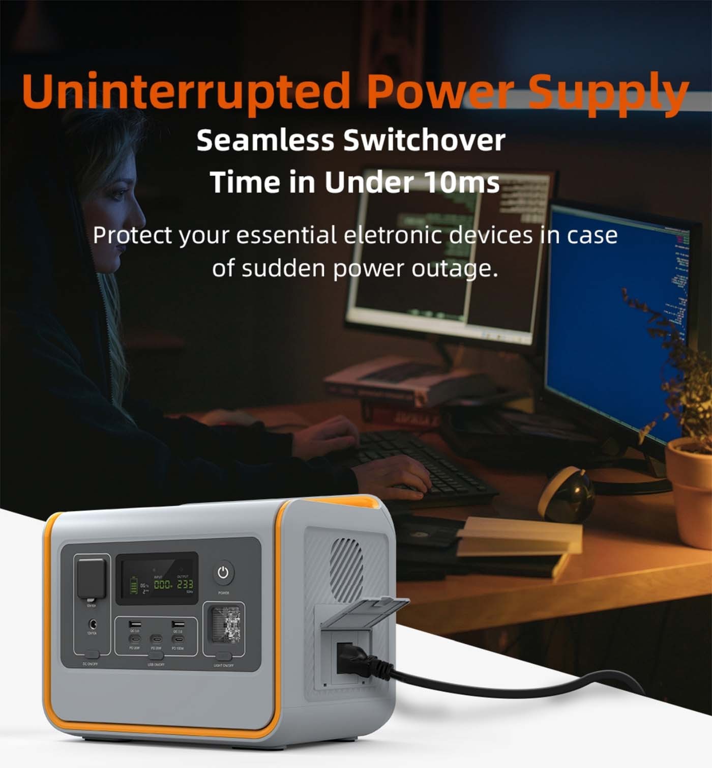 800W Portable Power Station