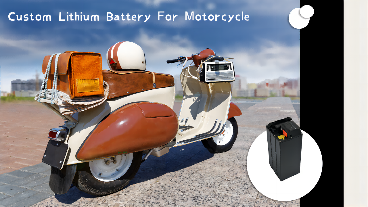 Batería de litio para motocicleta E-lary