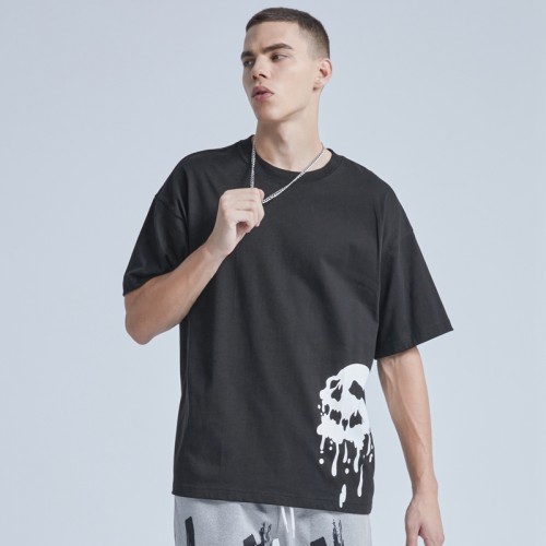 Custom T-shirts Mens Skull Screen Printing Skeleton T Shirts