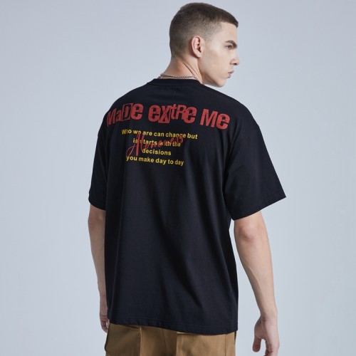 Private-Label-T-Shirts T-Shirts mit tierischem Baumwolldruck für Herren