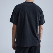 Custom Washed Mystery Symbols T-shirt | 220GSM, 100% Cotton, Oversized Fit Dark Streetwear T-shirts