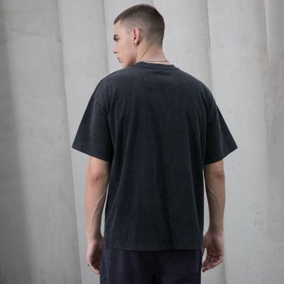 Manufacturing Custom T-shirts White Ink Direct Injection Graphic Cotton Dark Skeleton Print T-shirts