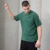 Custom Washed T-shirts Cotton Drop Shoulder Boxy Fit Dark T-shirts