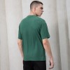 Custom Washed T-shirts Cotton Drop Shoulder Boxy Fit Dark T-shirts