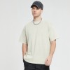 Fabrik-T-Shirts, säurewaschende Baumwolle, Übergröße, tragbar, dunkle Herren-T-Shirts