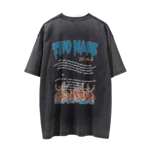 Factory Skeleton Dark Direct Injection Printing Cotton Custom Death Print Tshirts