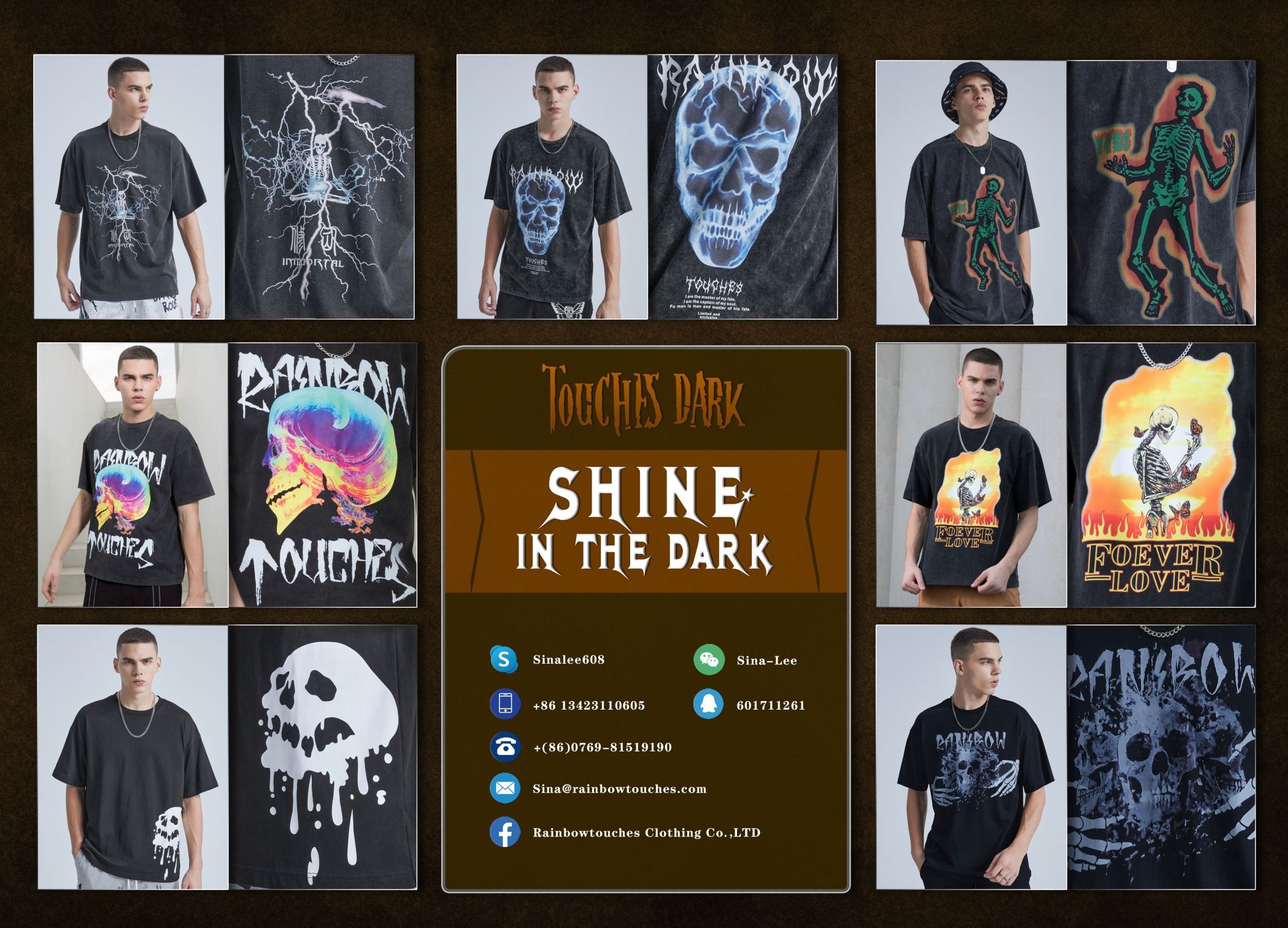 Men's Dark Clothing Catalog