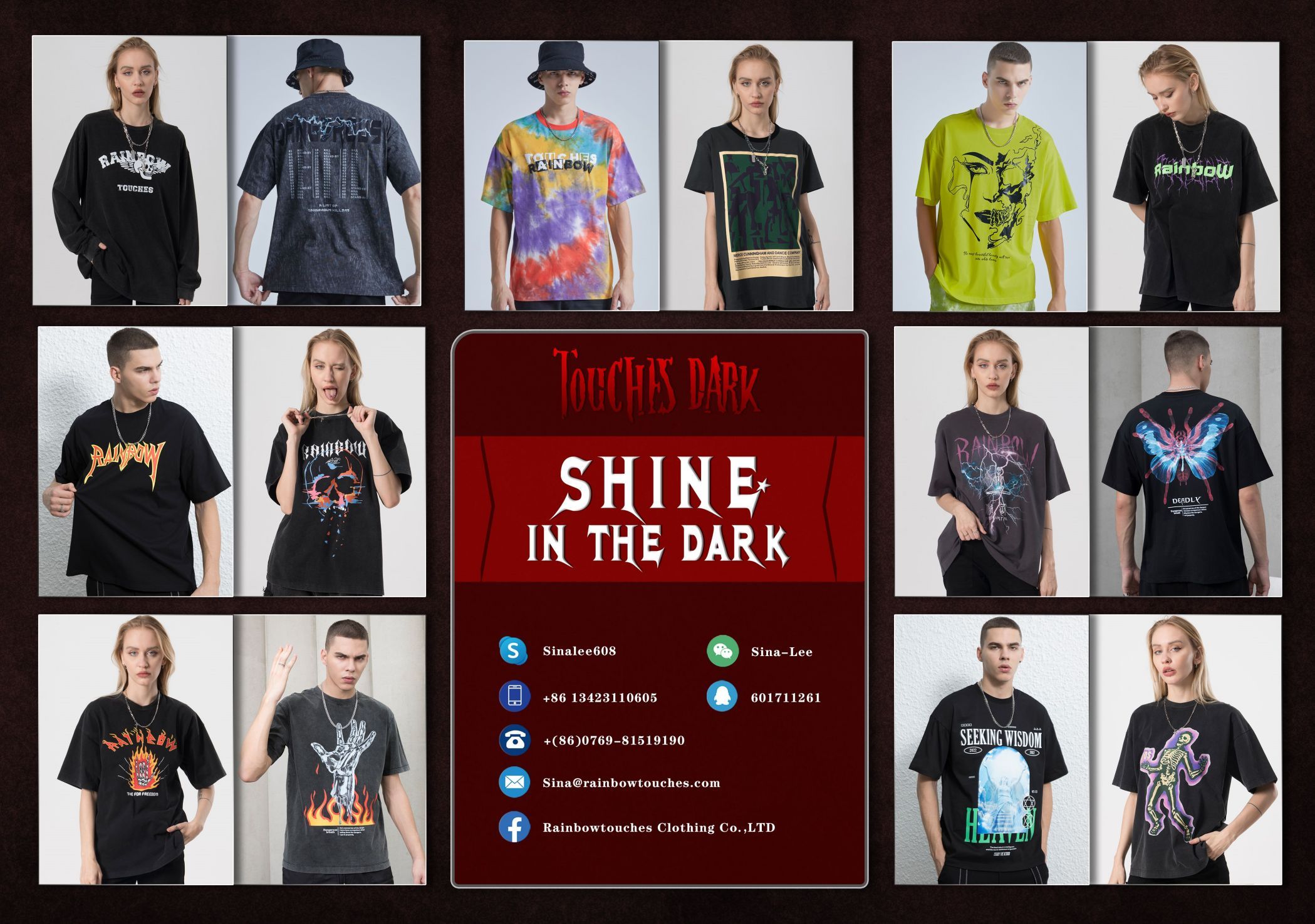 Unisex's Dark Wear Catalog