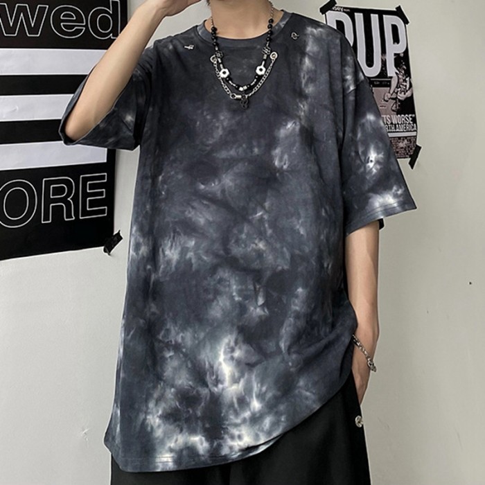 Manufacturing Custom Tie Dye Tshirts 100% Cotton Oversize Vintage Tshirts
