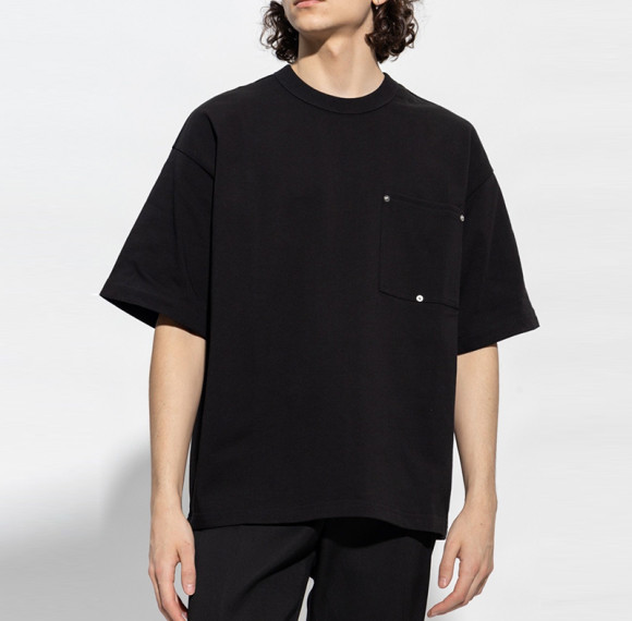 Manufacturing Custom Decorative Nails T-Shirt Dunkles Kurzarm-T-Shirt aus 100 % Baumwolle