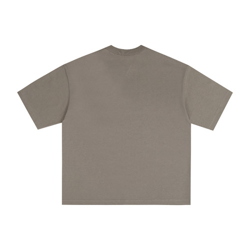 Manufacturing Custom Decorative Nails T-Shirt Dunkles Kurzarm-T-Shirt aus 100 % Baumwolle