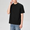 Manufacture Plain Cotton Tshirt Solid Color 190GSM Summer  Men Fitted Tshirt