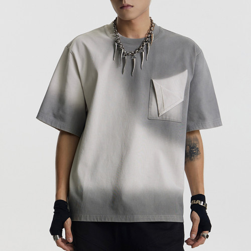 Individuelles Tie-Dye-T-Shirt aus 100 % Baumwolle, 230 g/m², passend für Herren
