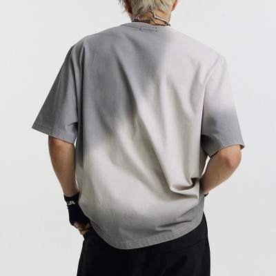 Custom Tie Dye Tshirt 100% Cotton Tshirt 230 GSM Fitted For Men