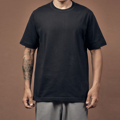 Privates Individualisierungs-Logo-T-Shirt | Tailliertes Bio-Baumwoll-T-Shirt für Herren aus 100 % Baumwolle