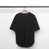 Manufacturing Custom T-shirt 190g Dark Slim Fit Patchwork Zipper T-shirt