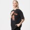 Custom Wholesale Vintage Tshirt | Women 100% Cotton Hot Transfer Printed Wash Skeleton Tshirt