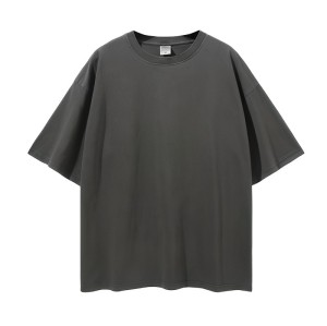 Factory 100% Cotton Oversize Tshirt Wholesale |  Acid Wash Half Sleeve T-Shirts Men