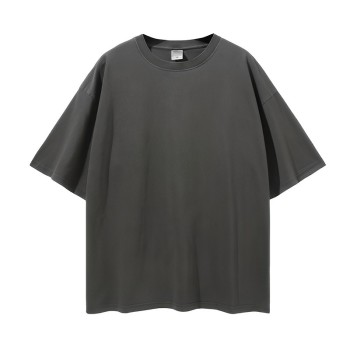 Factory 100% Cotton Oversize Tshirt Wholesale |  Acid Wash Half Sleeve T-Shirts Men