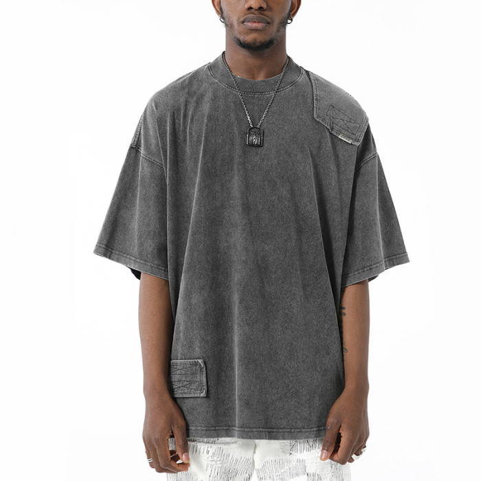 Herstellung kundenspezifischer OEM- und ODM-T-Shirts | Bedrucktes Herren-T-Shirt in Übergröße | Vintage-T-Shirts aus 100 % Baumwolle