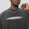Low MOQ Customization Wash Cotton Tshirt | Men Half Sleeved Dark Theme T-shirts
