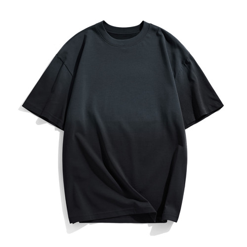 Customized Hang Dye T-shirts | Gradient 240GSM Heavy Weight T-shirt