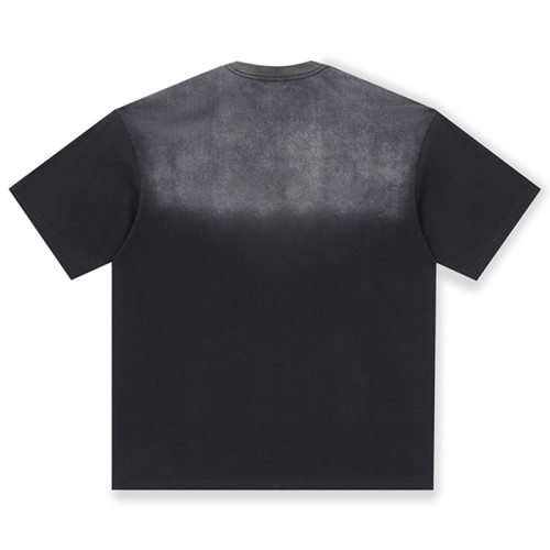 Maßgeschneiderte Herren-T-Shirts | T-Shirt aus reiner Baumwolle mit Farbverlaufswaschung | Schwere 240 g/m² übergroße Vintage-T-Shirts