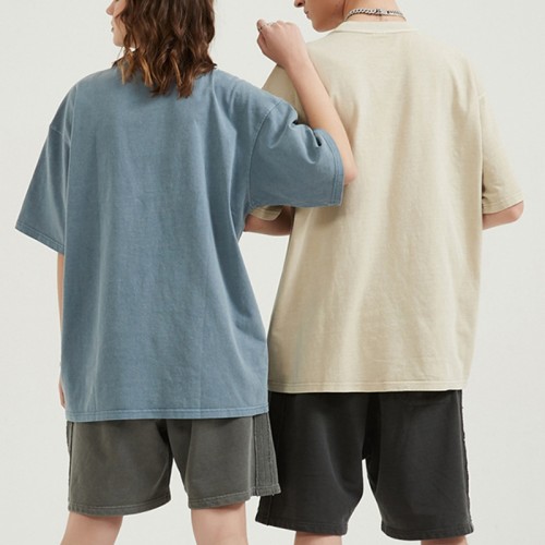 Manufacturer Sword Print Tshirts | 100% Cotton Mens Vintage Washed Tshirt | Graphic Printing 250GSM Oversize T-shirt