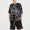 Customized Tie-Dye Pattern Streetwear | 230GSM Heavyweight Cotton Oversized Short Sleeve T-shirt