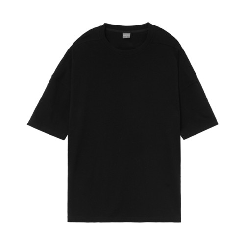 Maßgefertigtes übergroßes T-Shirt | Streetwear Fashion Heavy 230GSM T-Shirts | Kariertes einfarbiges T-Shirt aus 100 % Baumwolle