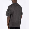 Streetwear Suede Tshirt Oversize Fit Blank 260GSM Heavyweight For Men