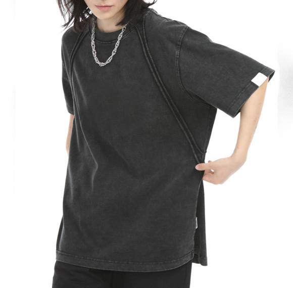 Custom Service Streetwear T-Shirts Marken | Schwere gewaschene Vintage-T-Shirts