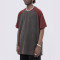Manufacturing Washed Off Shoulder Oversized Streetwear - 230GSM Weighted Short Sleeve T-Shirt