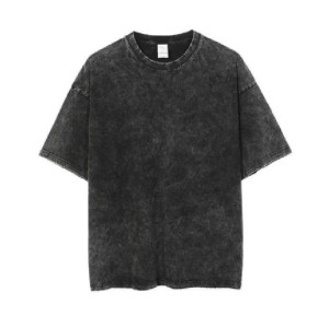Manufacturer Cool Streetwear Tshirts Vintage Acid Wash Style 100% Cotton 280GSM